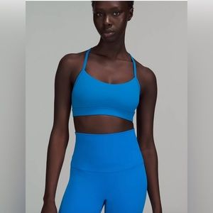 Lululemon Flow Y bra. Worn once. Size 8. Excellent condition. (Part of a set)